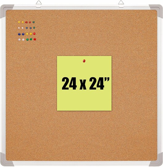 Citrus; Cork Board Set - Bulletin Corkboard 24 x 24 inch(Cork 24x24"); Category:Cork Boards; Image:1